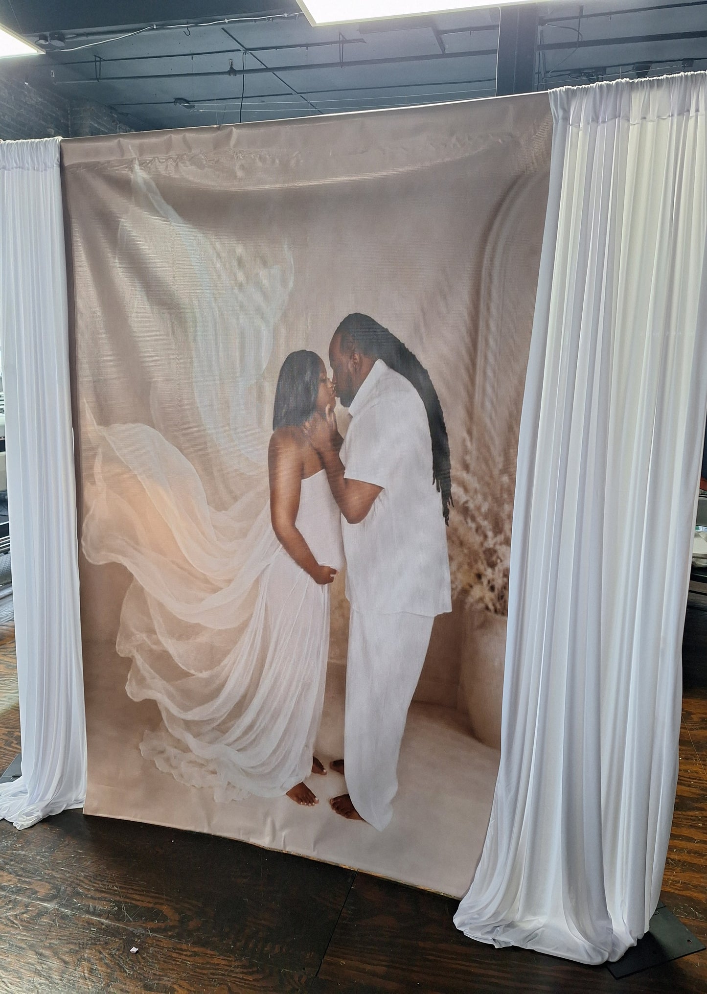 4ft x 4ft Step and repeat/backdrop