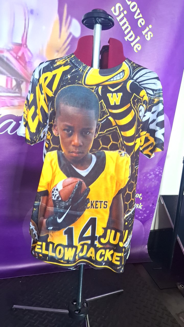 All over Tshirt Front and Back