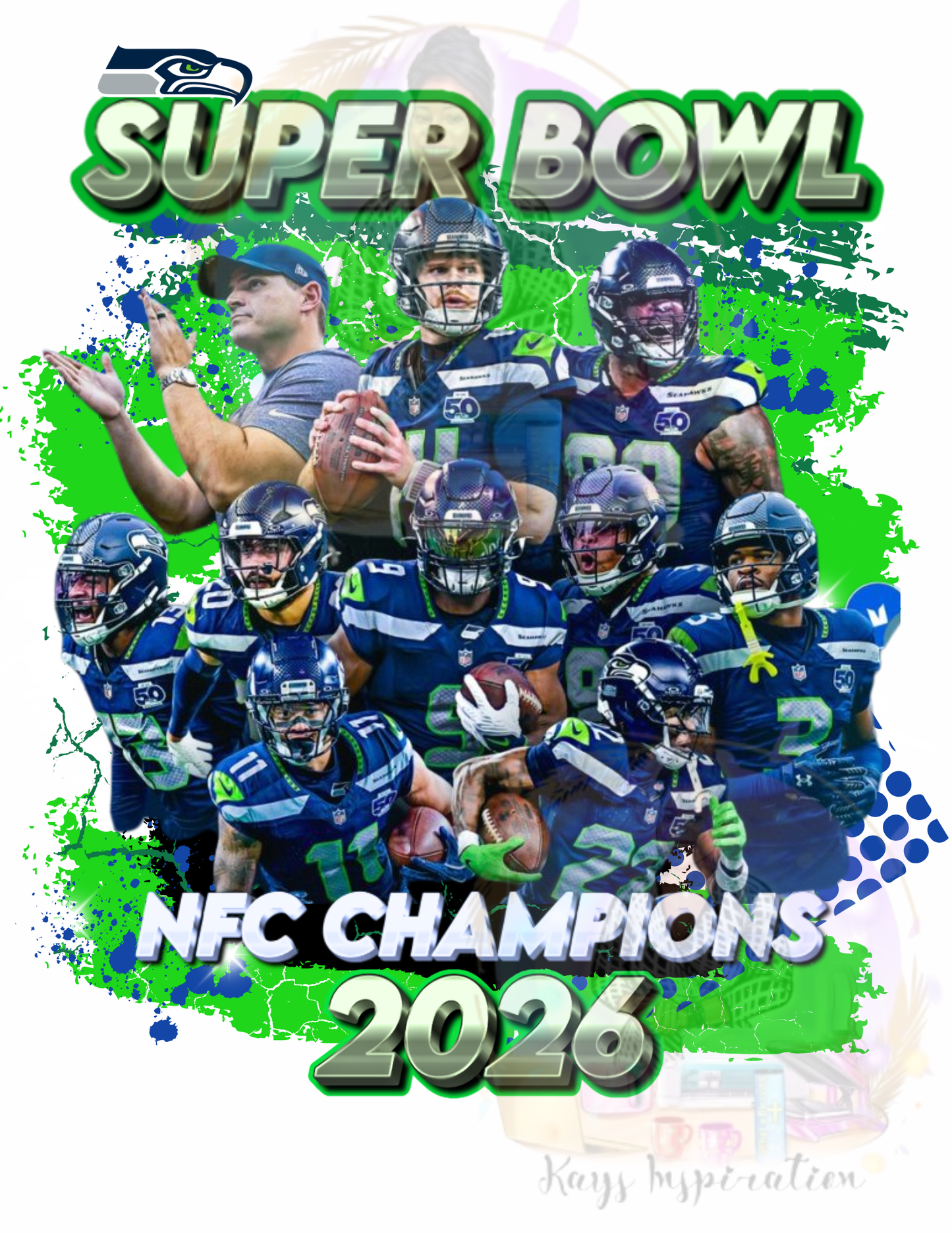 SUPERBOWL PRINTS BY KAYSINSPRATION