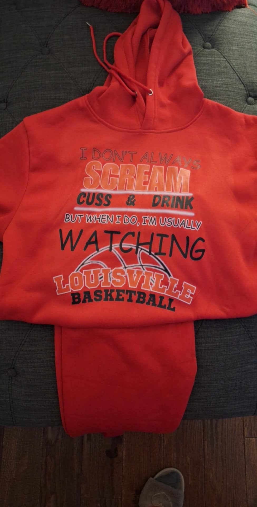 Custom jogging suit set