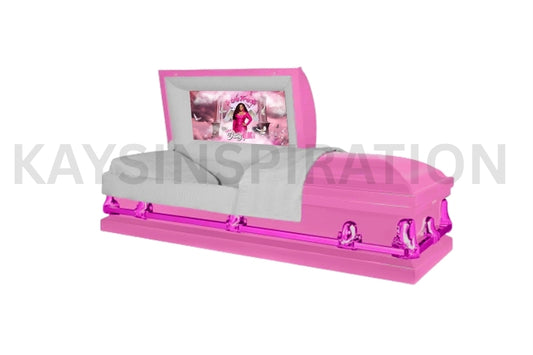 Custom casket insert