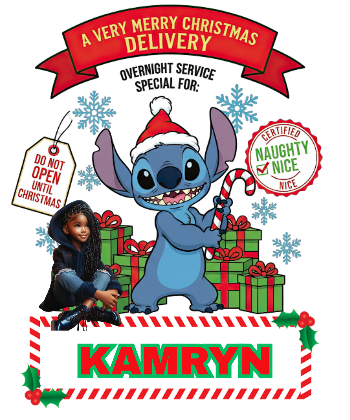 CUSTOM SANTA SACK